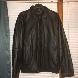 Real leather jacket